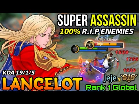Super Deadly Assassin Lancelot the Royal Matador! - Top 1 Global Lancelot S16 by Jeje. - MLBB