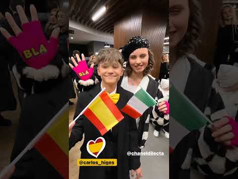 🇮🇹 Photos of Chanel Dilecta with all the JESC 2022 participants (and Maléna)
