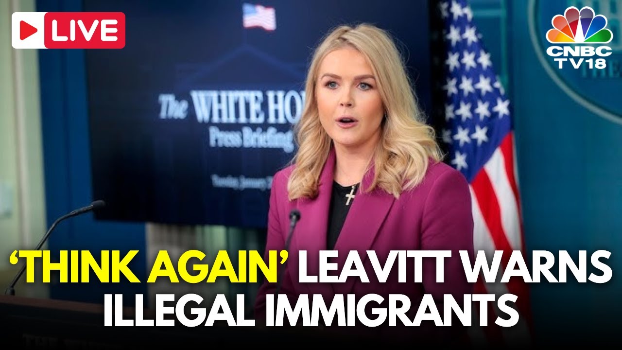 LIVE: Karoline Leavitt Blunt Warning "Visa Overstays Are Illegal Immigrants" | Trump | DEI | N18G