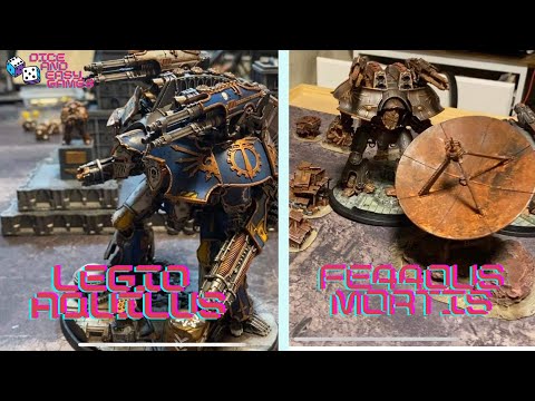 Adeptus Titanicus: Legio Aquilus vs Ferrus Mortis