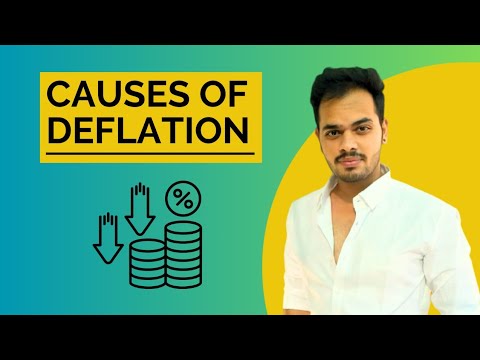 Causes of Deflation | Money and Banking #deflation  #causesofdeflation