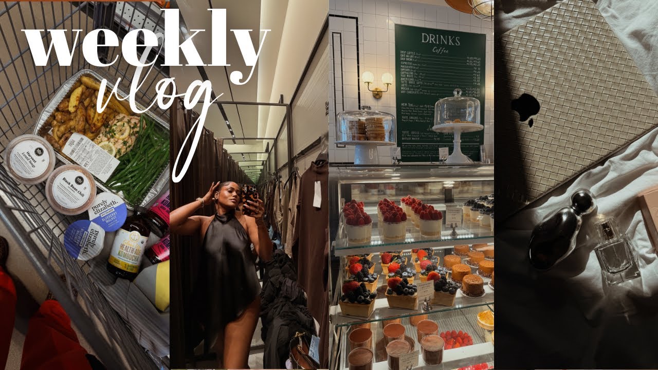 WEEKLY VLOG | Nails, Weight loss Meals, Fashion Nova Haul, Kylie Cosmetics, Errands + Brunch Dates