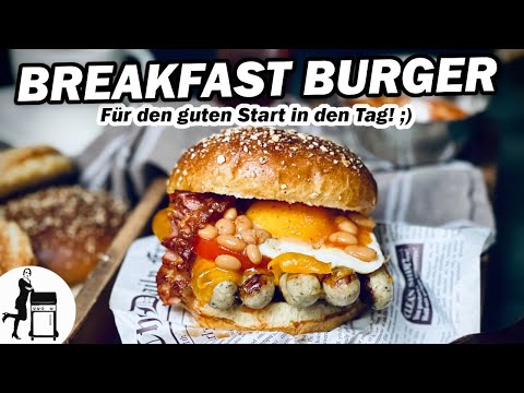 English Breakfast Burger | Die Frau am Grill