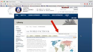 Using CIA World Factbook