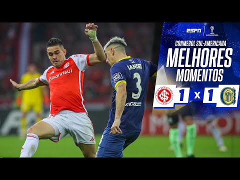 Gols e lances de Internacional x Rosario Central