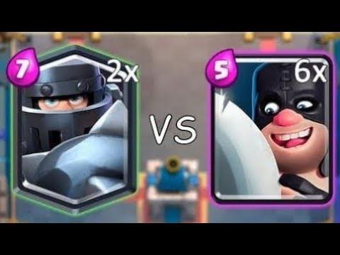 2x KNIGHT vs 6x EXECUTIONER Clash Royale clashroyale