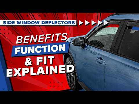 WeatherTech Side Window Deflectors – What Are They and How Do They Work?