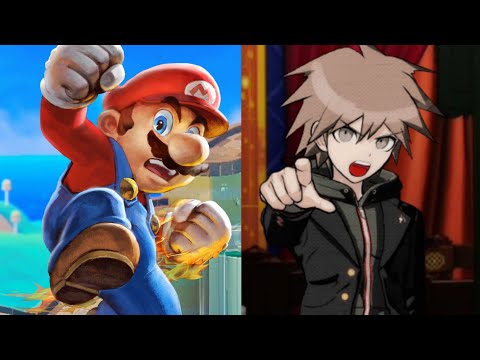 Makoto Naegi vs Super Mario Rap Battle | Danyz X | Random Rap Rumble (SEASON 0)