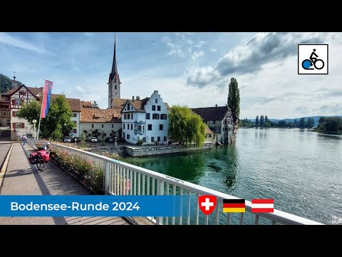 Bodensee-Radrunde 2024 I 3. Tag: Konstanz - Meersburg - Lindau - Bregenz I Bodensee-Radweg
