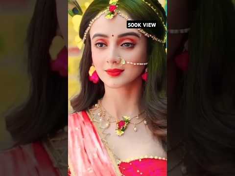 Who is beautiful Radha or Rukmini ?😨 | Religious Fertilizer | #shorts #hinduism #radha #rukmini