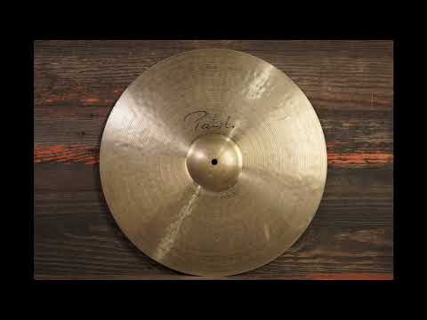 Paiste 20" Signature Dark Crash Ride Cymbal - 2378g image 10
