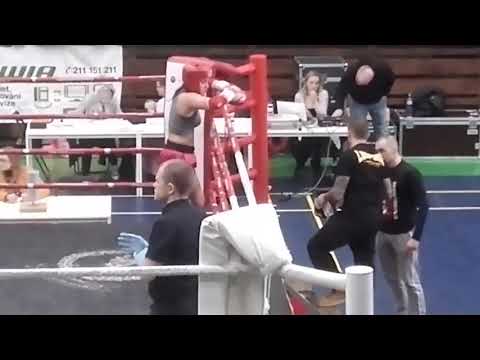 MUAY THAI Barbora Dvorakova 1. zápas (23.02.2019)