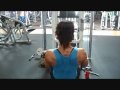 Catherine Holland Performs Seated Rows