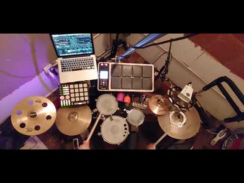 The Upbeats feat. Tasha Baxter--Alone (drum cover)