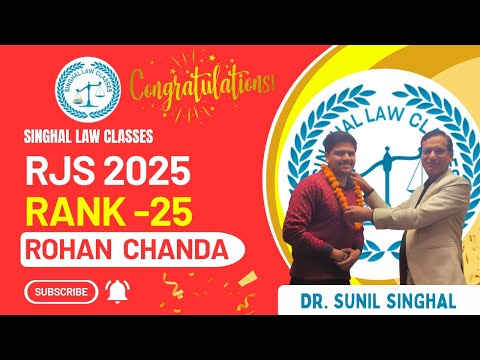 Singhal Law Classes Jaipur  Video 1