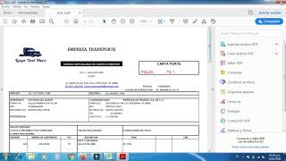 Carta Porte en Excel