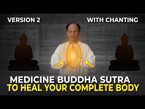 10 minute Buddha Sutra Meditation to heal your complete body | Version -2 with Chanting | Chunyi Lin