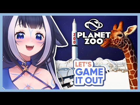 ShyLily Reacts to: Let's Game It Out - I Built an Unethical Zoo ON THE MOON - Planet Zoo