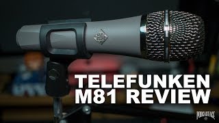 Video thumbnail for Telefunken M81 Dynamic Mic Review / Test by Podcastage