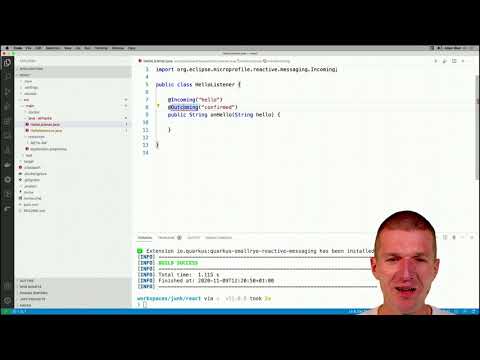 JAX-RS with MicroProfile Reactive Messaging #slideless