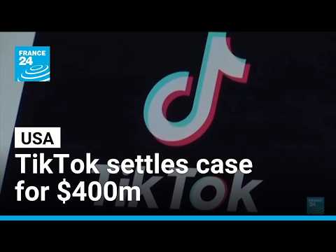 TikTok settles children's privacy case with $400 million payment