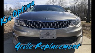 Kia Optima Damage Repair | Grille Replacement