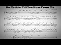 Do Nothin' Till You Hear From Me - Play along - Bb instruments