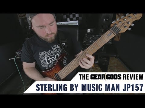 Sterling by Music Man JP157 7-String Trans Black Satin + Donation to Guitars4Vets image 2