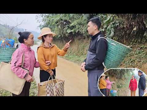 She ran into her ex-husband and didn't want to hear his explanation about the house.