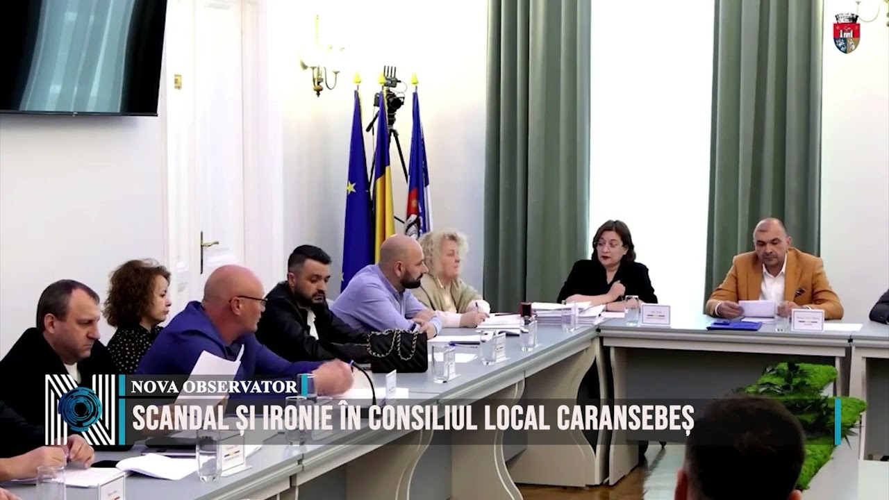 Scandal și ironie în Consiliul Local Caransebeș