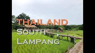 preview picture of video 'Unspoiled THAILAND I’ve been lost at Bamboo bridge SOUTH LAMPANG Province'