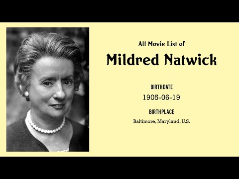 Mildred Natwick Movies list Mildred Natwick| Filmography of Mildred Natwick