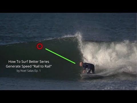 How to Surf Better Generate Speed "Rail to Rail" Plus Carver Surf Skate Tutorial Ep. 1