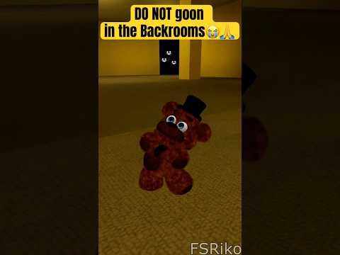 This is why you don't goon in the Backrooms 😭🙏