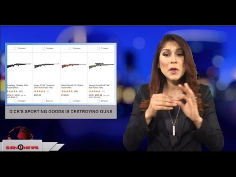 Dick’s Sporting Goods is destroying some of their guns (ASL - 4.19.18)