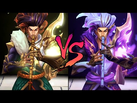 Dream Dragon Yasuo VS Truth Dragon Yasuo Skin Comparison Spotlight 2021 - League of Legends
