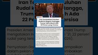 Iran Gempur Negara Tetangga dengan Puluhan Rudal, Trump Sebut Ancaman Belum Berakhir