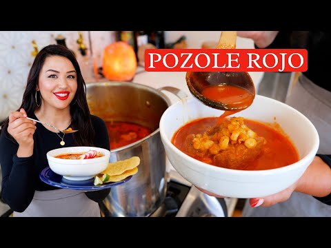 SMALL FAMILY SIZE POZOLE ROJO RECIPE | Views on the road pozole