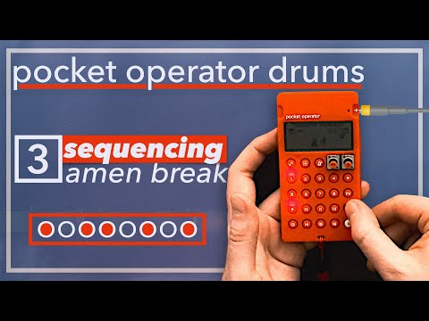 Pocket Operator Drums: Amen Break Sequencing (Step 3)