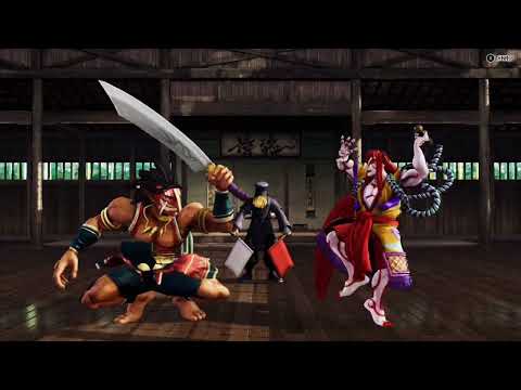 Samurai Shodown Tournament - Consolation Match - 7 Tam Tam v  Kyoshiro Senryo
