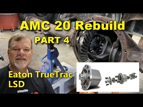 AMC 20 Eaton TrueTrac Install and Gear Setup | Rebuild Part 4 | Jeep CJ7 | Project Rowdy Ep044