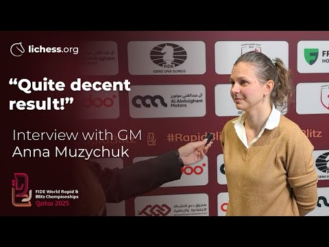 Anna Muzychuk After Finishing 2nd | Women's World Blitz 2025 | Day 2