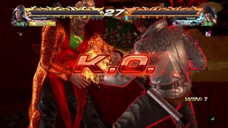 【PS4】鉄拳7[音声なし垂れ流し]スティーブ(大蛇)ランクマッチ5