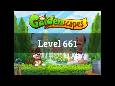 夢幻花園 Gardenscapes level 661