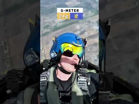G-LOC: What's the most G you've ever PULLED? #shorts #blueangles #aviation