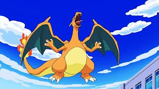 What happen if Ash use his Charizard against Tobias