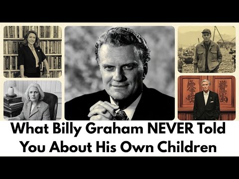 Les 5 enfants de Billy Graham aujourd'hui : ce qu'il ne vous a JAMAIS dit sur ses propres enfants