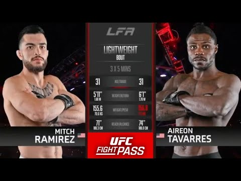 Mitch Ramirez vs Aireon Tavarres full fight