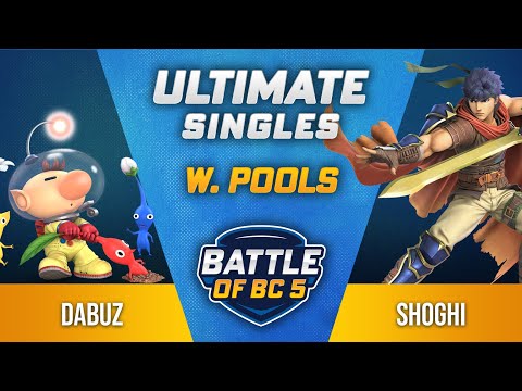 Dabuz (Olimar) vs Shoghi (Ike, Byleth) - Ultimate Singles Winners Pools - Battle of BC 5