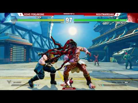 CCGYVR2k17 | SFV | Echo Fox|JWong vs Nightmare2450